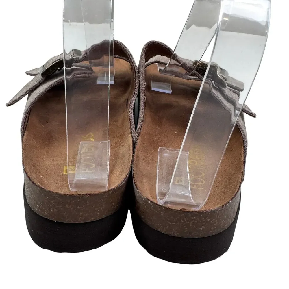 White Mountain Footbeds High Flyer Platform Comfort Footbed Sandals Women's 6
